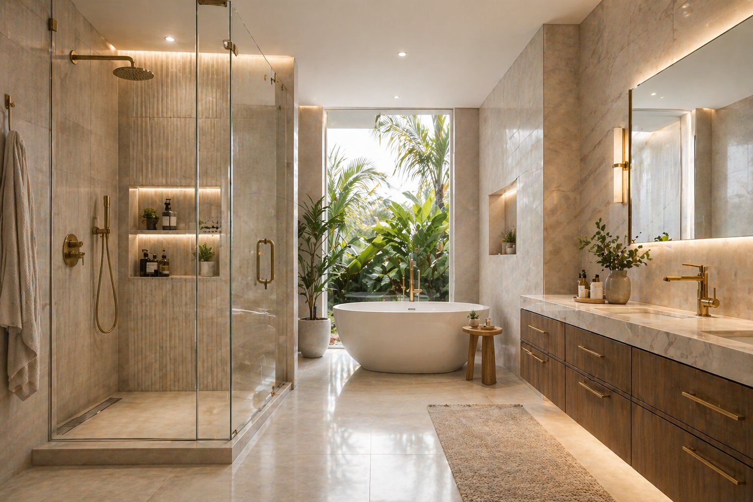 Luxury Broward County Bathroom Remodeling