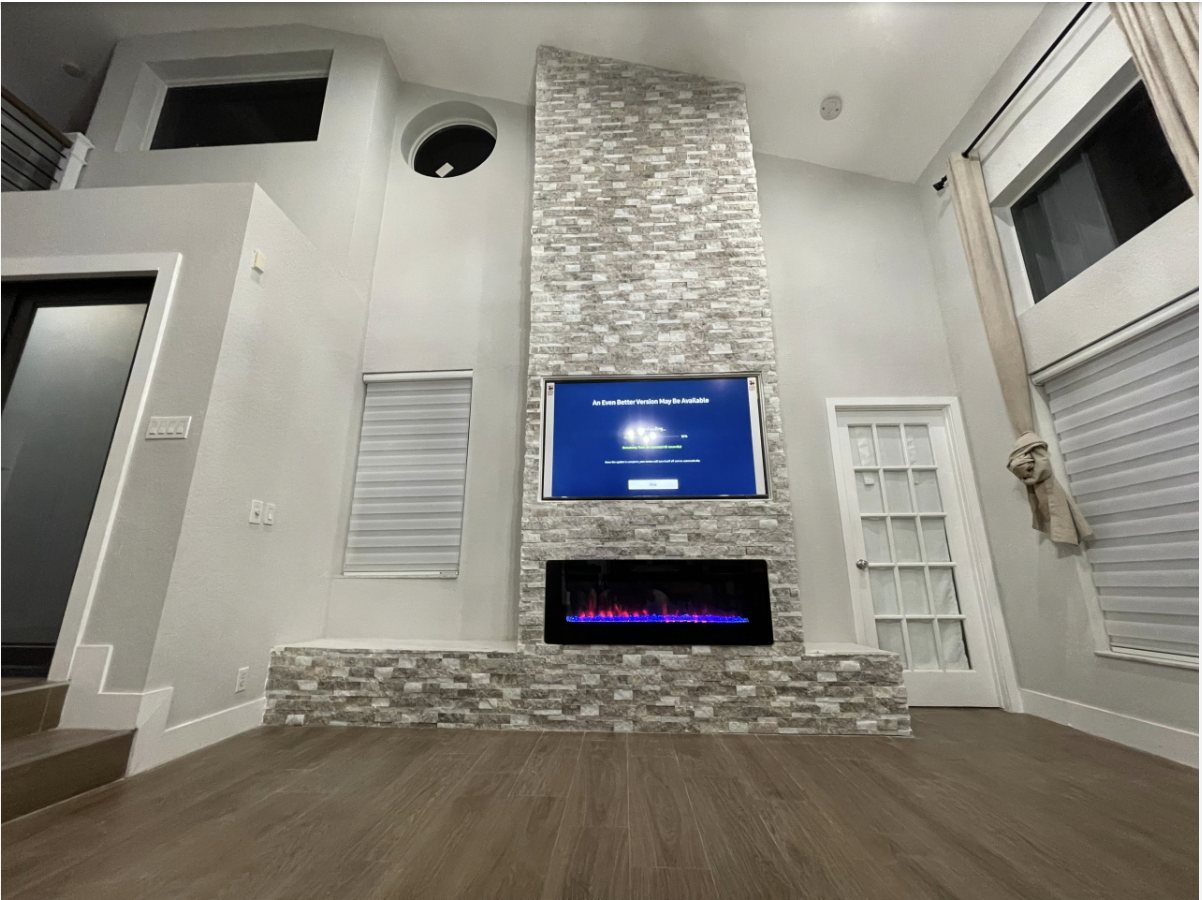 Modern Fireplace Remodel